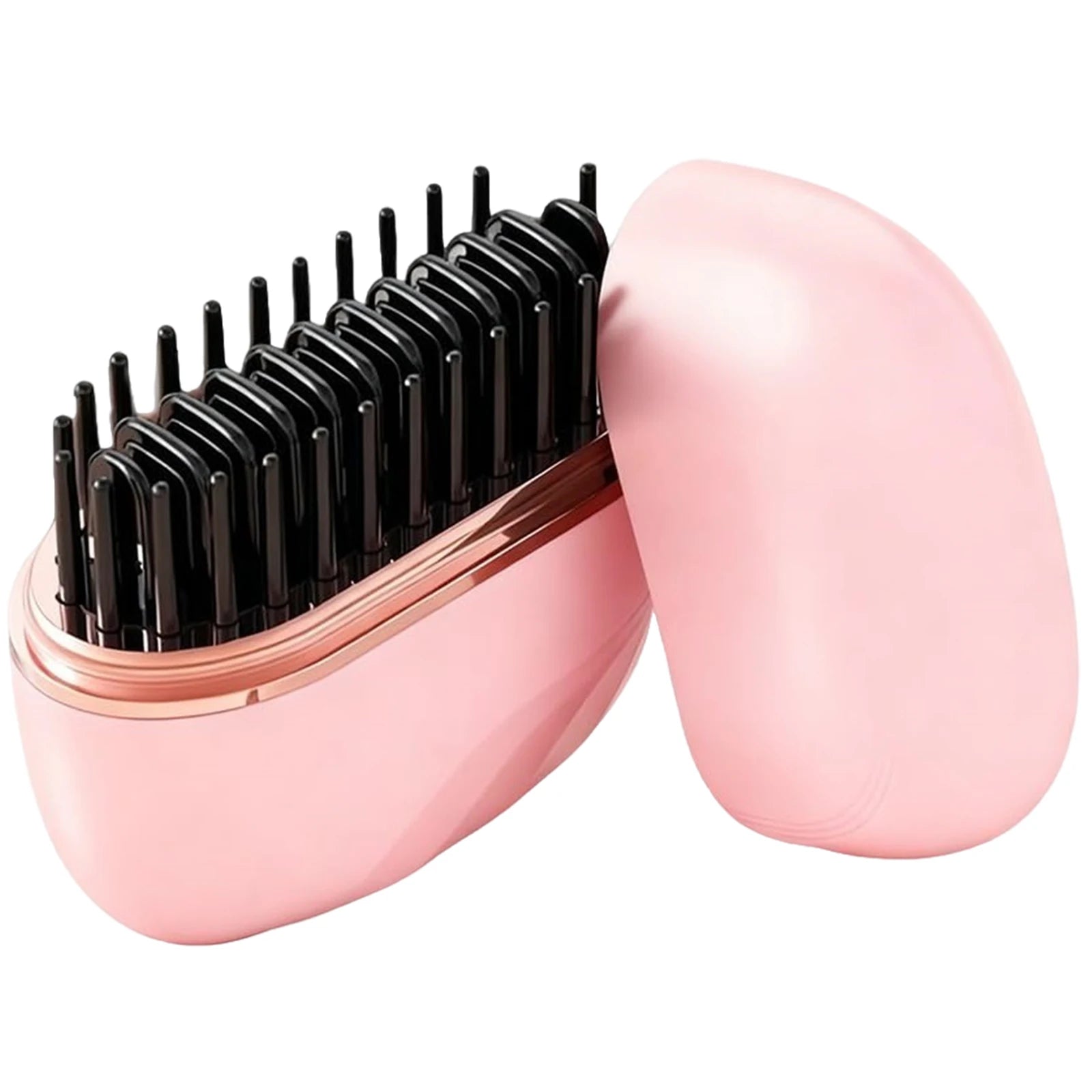 Mini Portable Hair Straightener Brush
