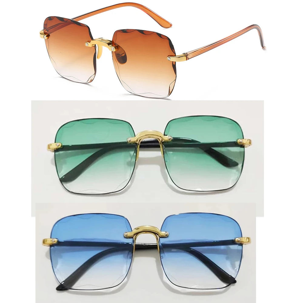 New Rimless Women's Sunglasses