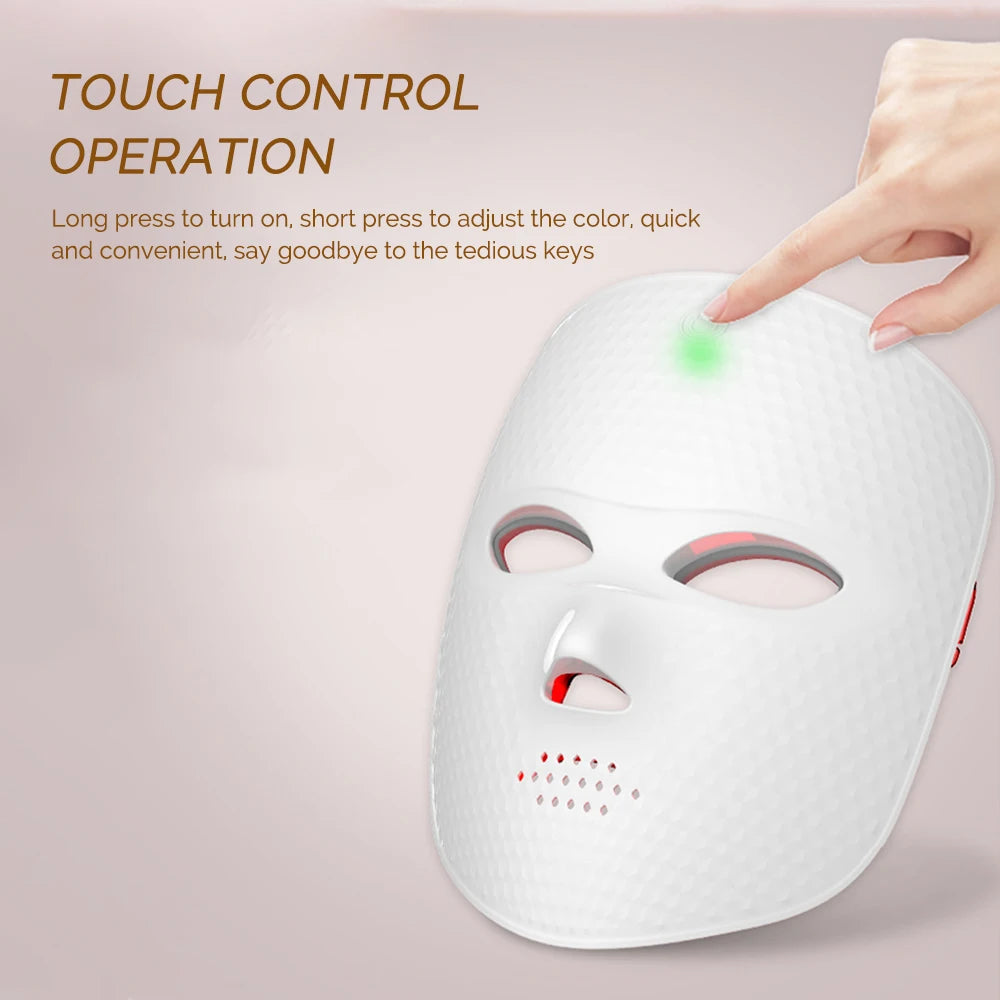7 Colors LED Facial Mask Light