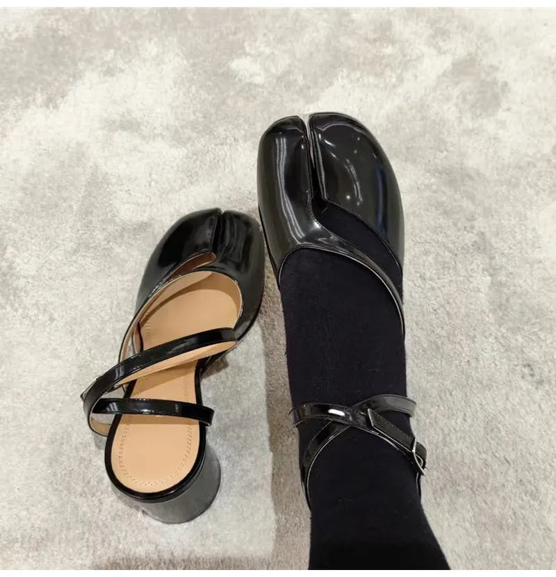 Slingbacks Female Thick High heels