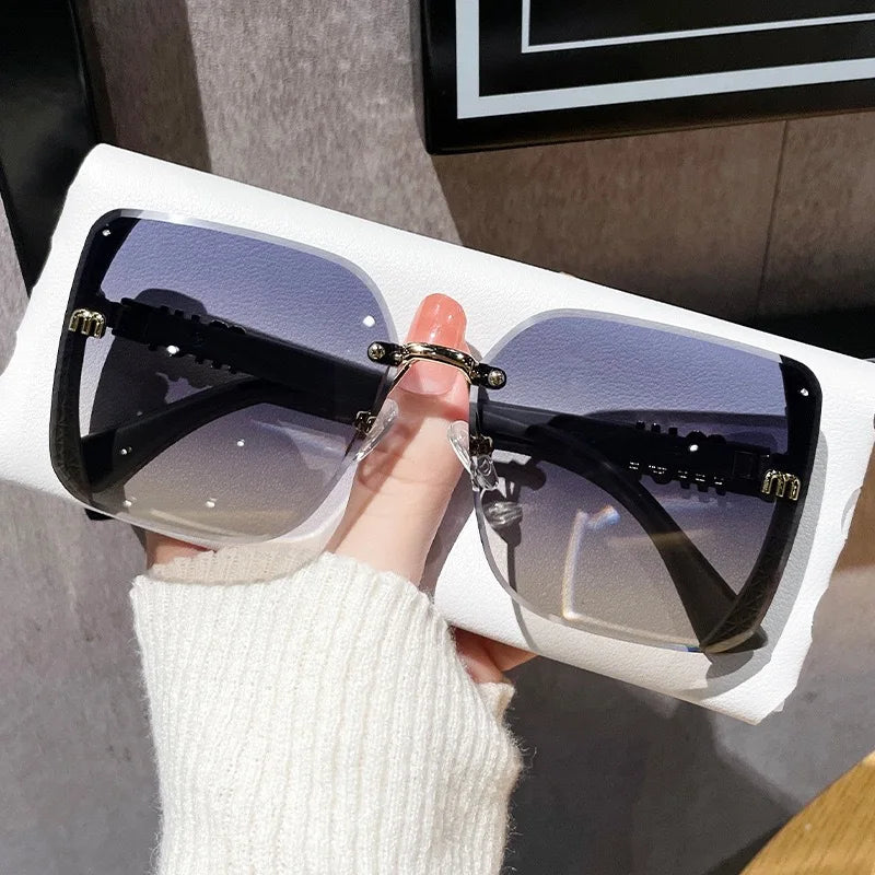 Fashion Oversized Square Sunglasses