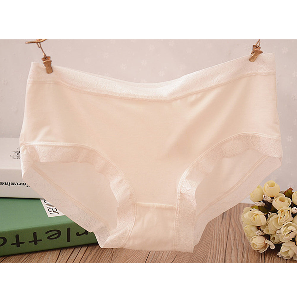 Women's Honeymoon Soft Cotton Boxer Briefs Underwear - Walmel