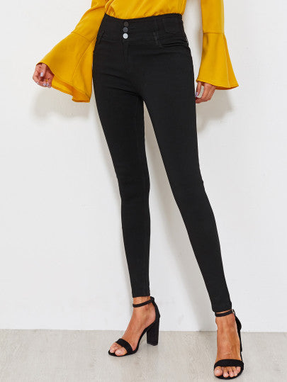 Classic Skinny Jeans-Pants-Walmel