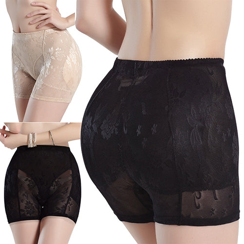 Women Fashion Lace Padded Full  Shaper Underwear - Walmel