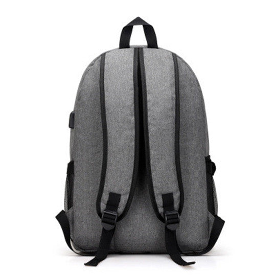 Waterproof Fashion Sport Travel Backpack with USB Port 16 Inch Laptop Unisex - Walmel