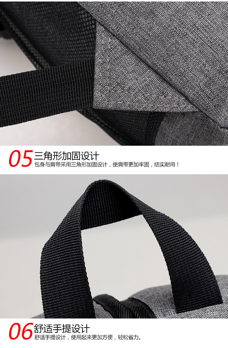 Waterproof Fashion Sport Travel Backpack with USB Port 16 Inch Laptop Unisex - Walmel