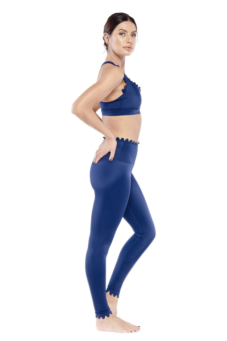 Scalloped Legging-Women&