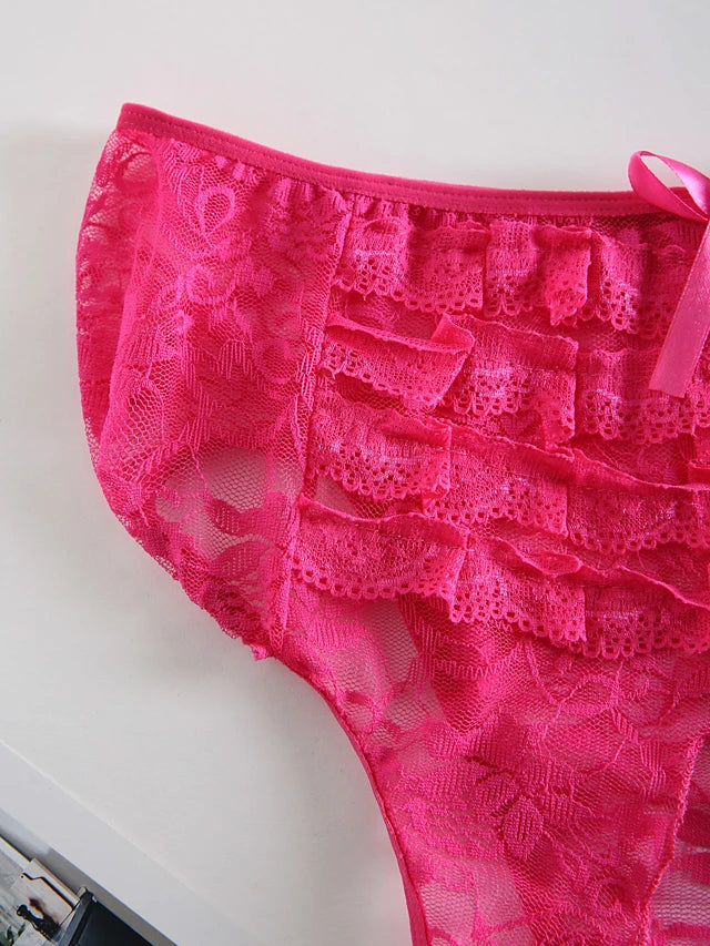 Women's Plus Size Lace Ultra Sexy Panties-Walmel