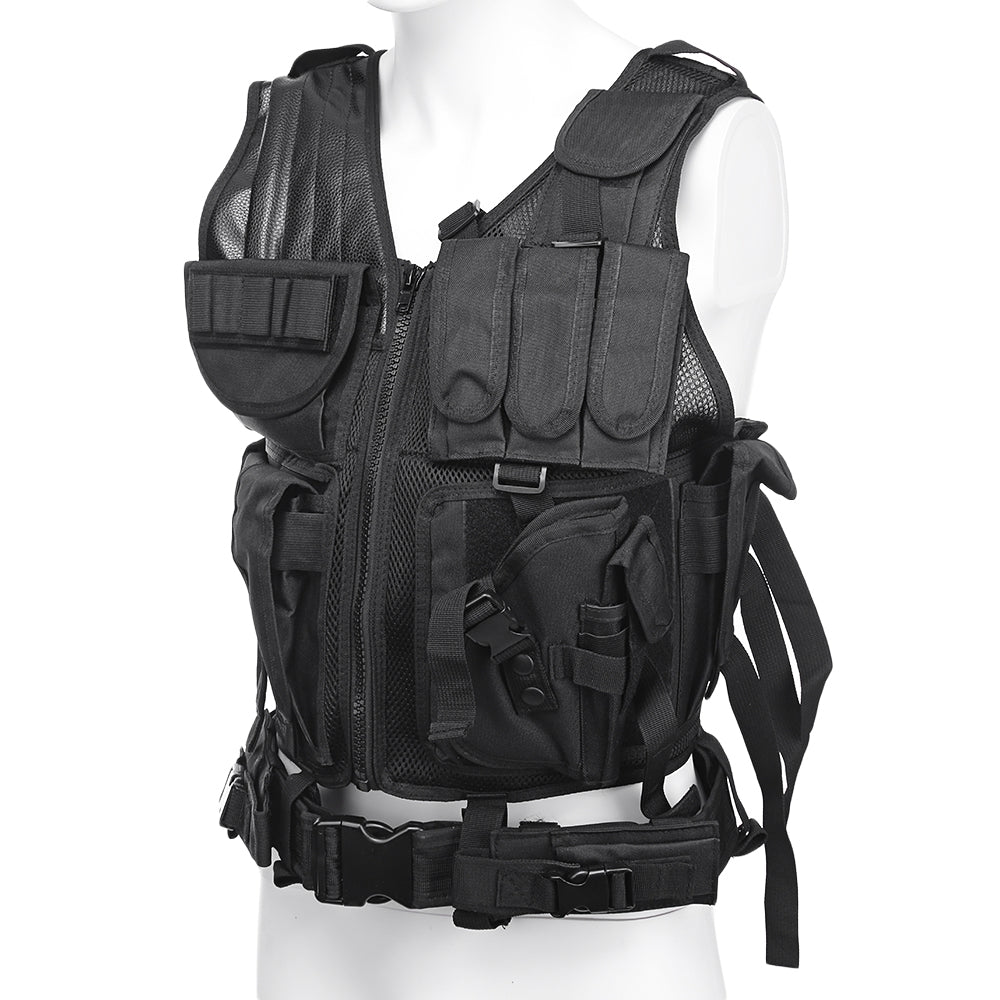 Outlife Outdoor Hunting Military Tactical Paintball Molle Vest - Walmel
