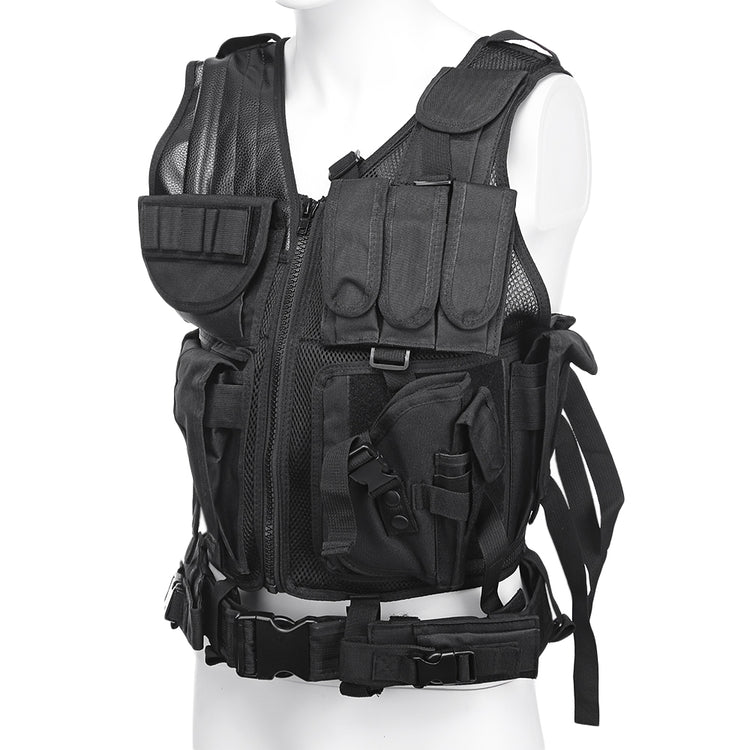 Outlife Outdoor Hunting Military Tactical Paintball Molle Vest - Walmel