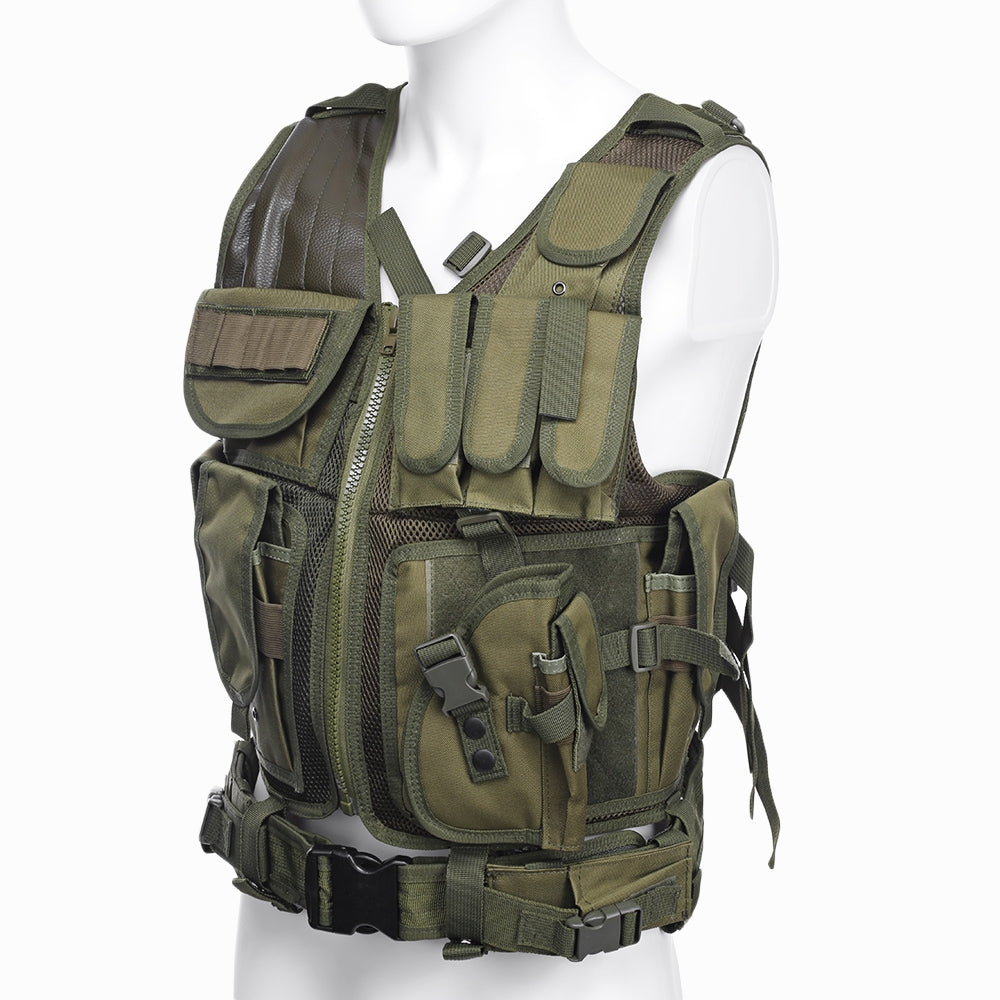 Outlife Outdoor Hunting Military Tactical Paintball Molle Vest - Walmel