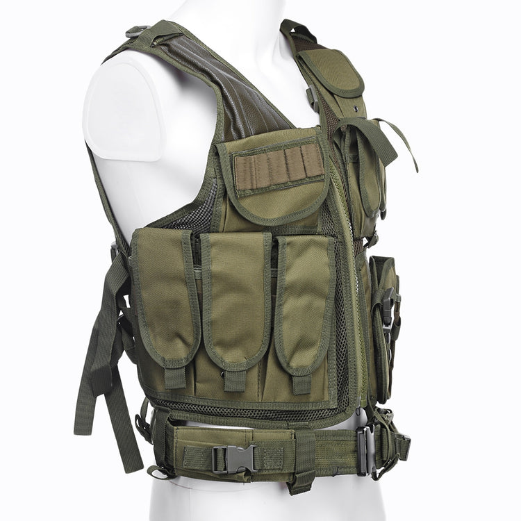 Outlife Outdoor Hunting Military Tactical Paintball Molle Vest - Walmel