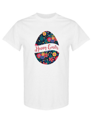 Happy Easter, Egg T-shirt -SPIdeals Designs