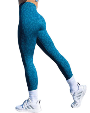 Leopard Print Seamless Leggings