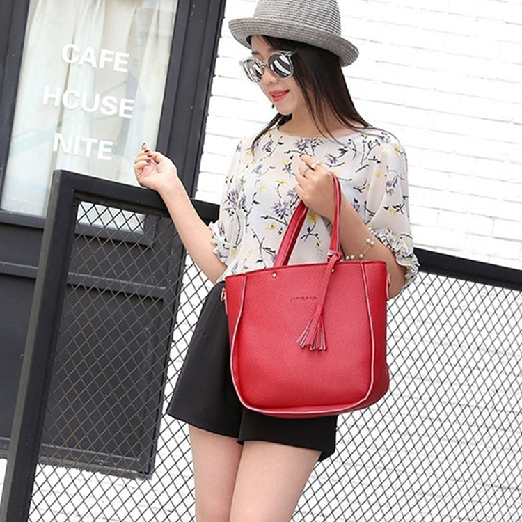 Luxury Fashion Women Tassels Wallet Handbag - Walmel