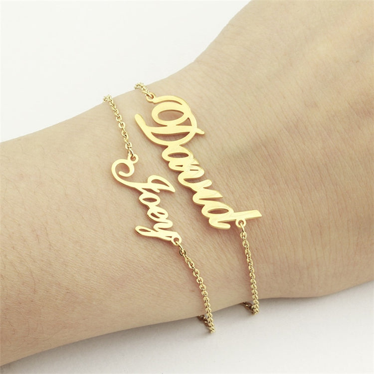 Personalized Charm Custom Bracelet for Women-Bracelets-Walmel