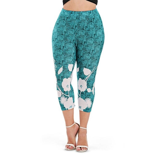 Plus Size Women Leggings Sexy High Waist-Women&