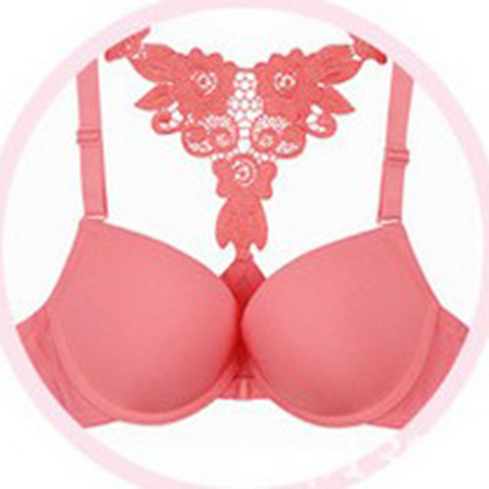 Women's Push-up 5/8 cup Bras Solid Colored-Underwear-Walmel