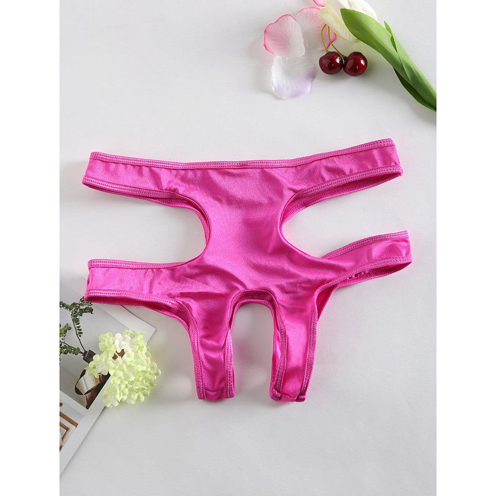 Women's Plus Size Ultra Panties Solid Colored Green Blue Pink - Walmel