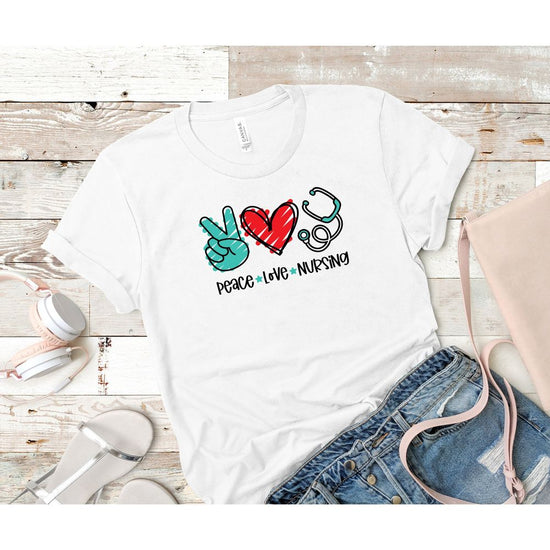 Peace Love Nursing Tee