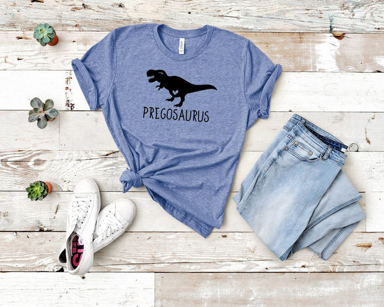 Pregosaurus Dinosaur Pregnancy Tee
