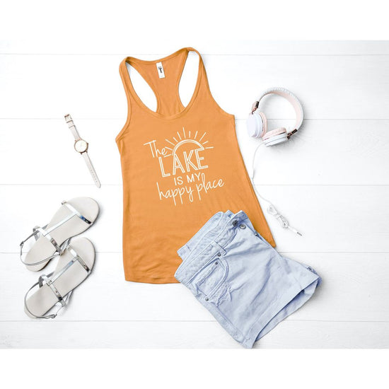 The Lake Is My Happy Place Tank