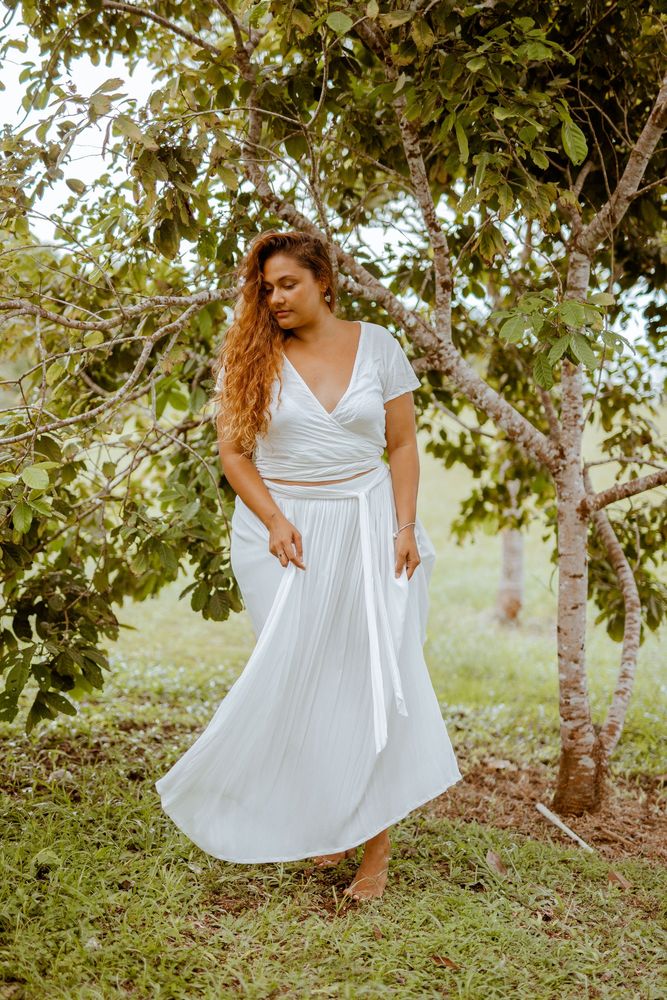 Giselle Skirt | Cream - Walmel