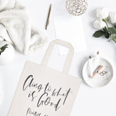 Cling to What is Good, Romans 12:9 Cotton Canvas Tote Bag - Walmel