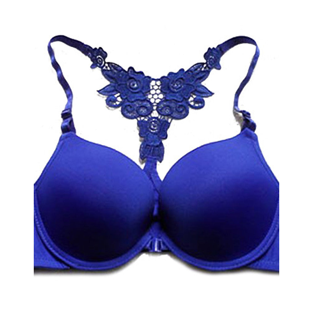 Women's Push-up 5/8 cup Bras Solid Colored-Underwear-Walmel