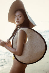 SOLO Halo Jute Straw Bag - Walmel