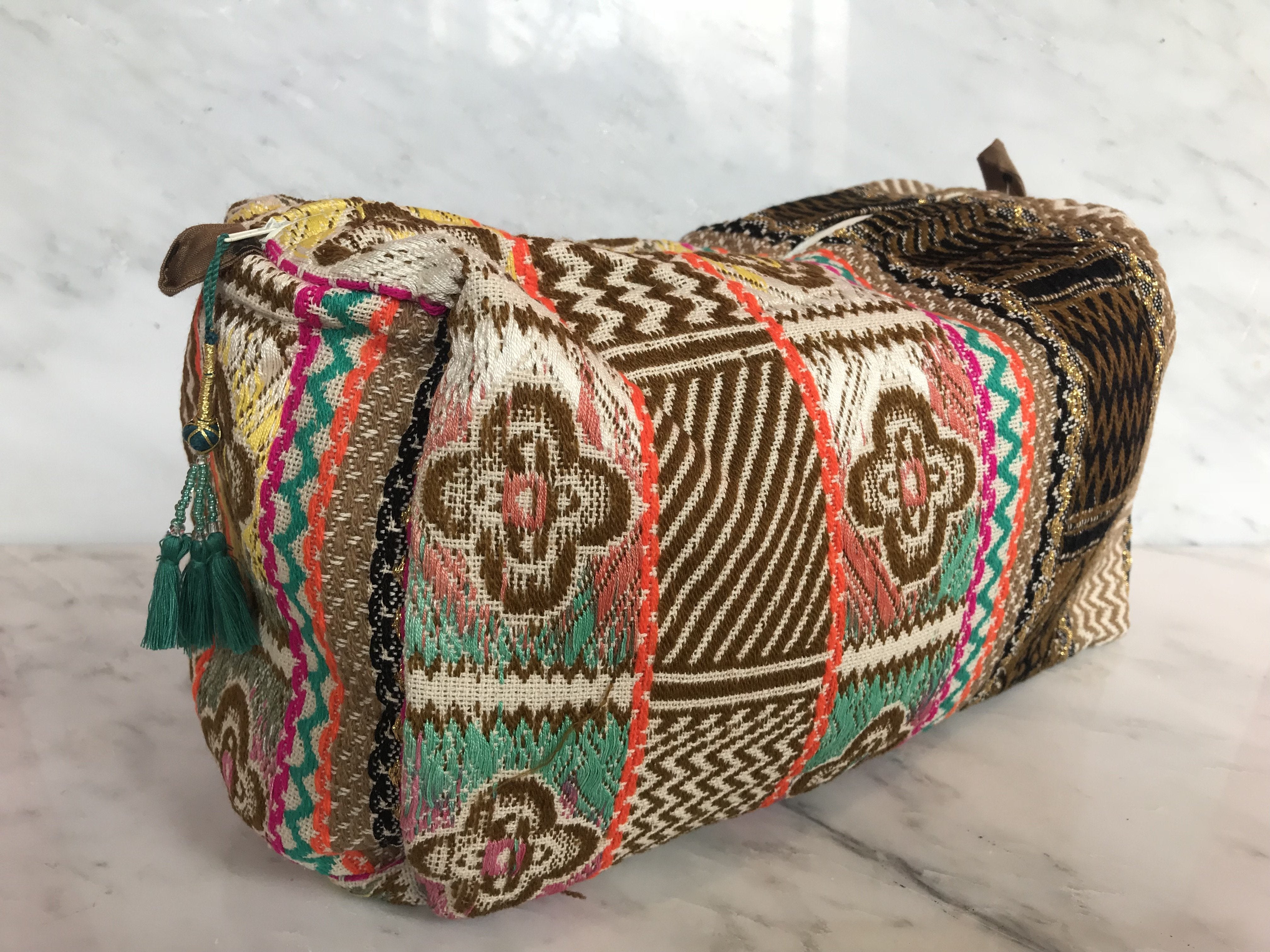 Magenta + Yellow Tassel - Walmel