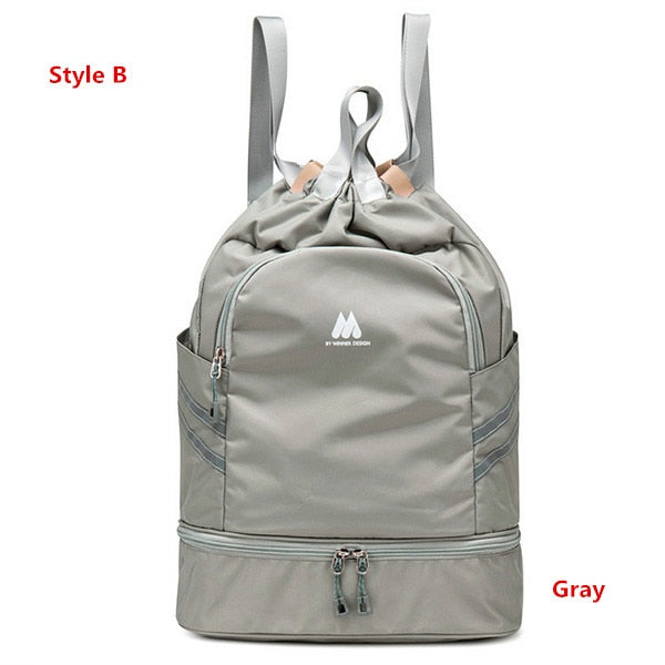 Multifunction Backpack Women's Yoga Swim Sports Fitness Organizer - Walmel