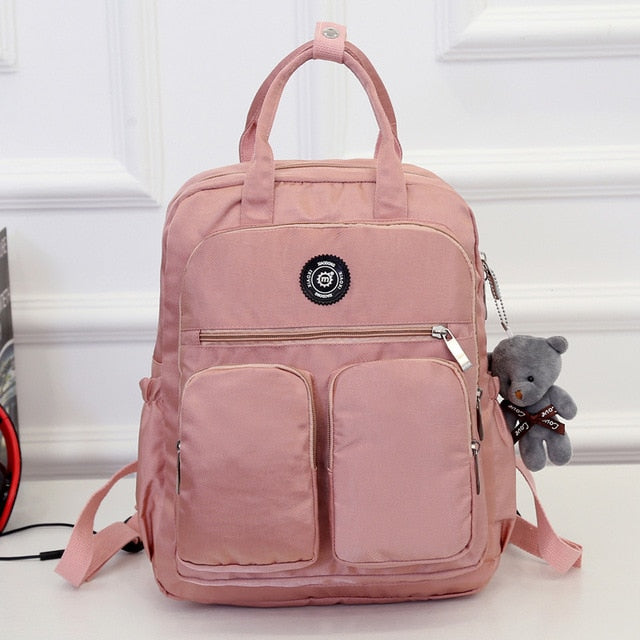 Fashion Woman Backpack Waterproof - Walmel