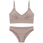 Fashion Cotton Lingerie Wireless Bras - Walmel