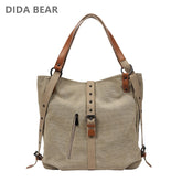 DIDABEAR Brand Canvas Tote Bag: carry the world in an elegant way - Walmel