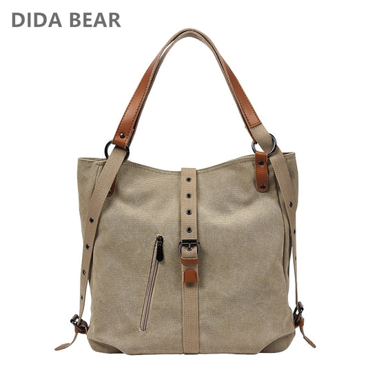 DIDABEAR Brand Canvas Tote Bag: carry the world in an elegant way - Walmel