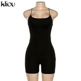 Sleeveless Street Rompers - Walmel