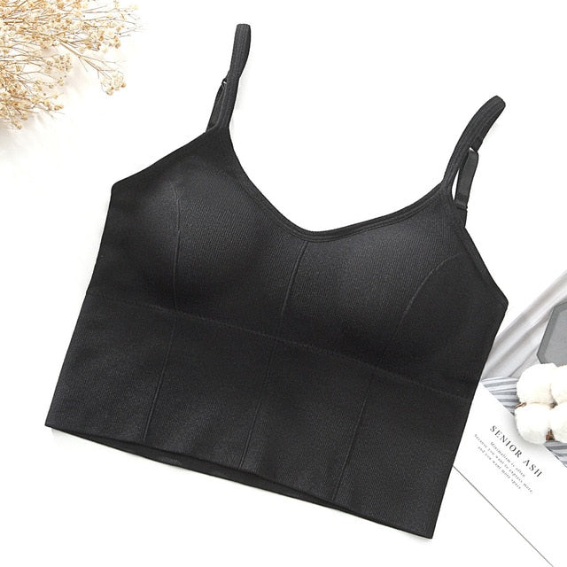 U-shaped Back Bra Lingerie Sports Top - Walmel