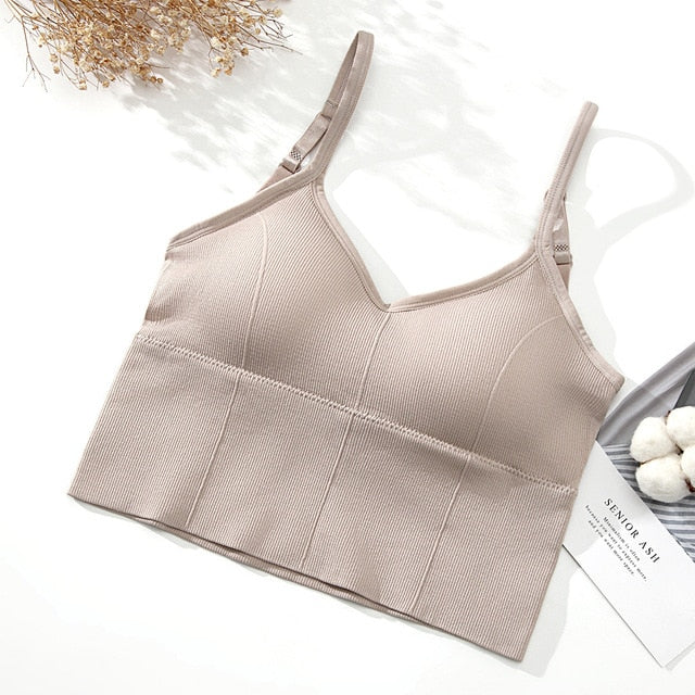 U-shaped Back Bra Lingerie Sports Top - Walmel