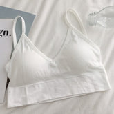 Female Streetwear Sleeveless Sports Bra - Walmel