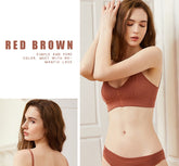 Fashion Cotton Lingerie Wireless Bras - Walmel