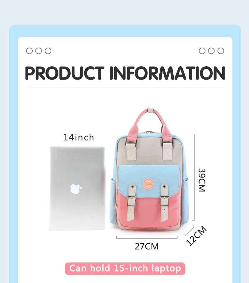 Girls/Students school backpack - Walmel