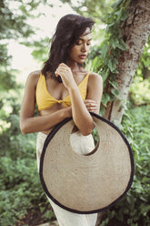 SOLO Halo Jute Straw Bag - Walmel